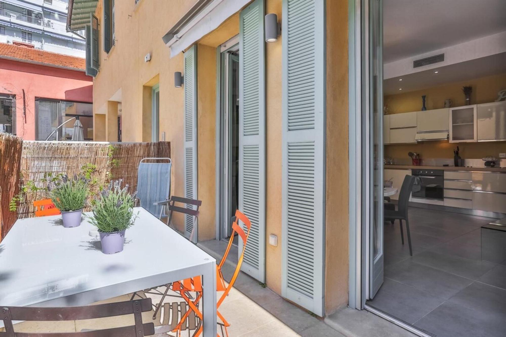 France 82 D - 2 Rooms - Terrace - 1 Min To The Sea Nice Exterior foto